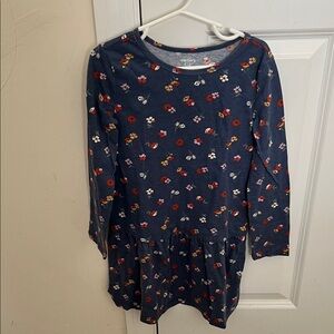 Carter's Navy Floral Dress